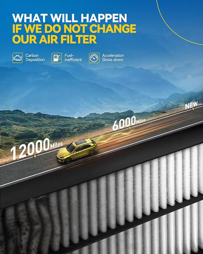 PHILTOP Engine Air Filter, CA11469 Compatible - Image 7