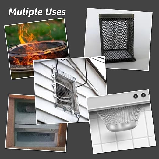 6 Pack 6x8 Inch Wire Mesh, 20 Mesh Stainless Steel Mesh, Never Rust Sturdy - Image 8