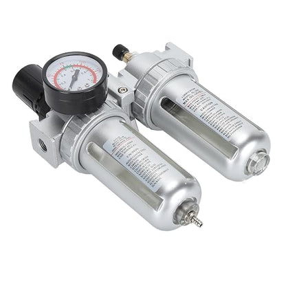 1/4 Inch Aluminum Alloy Air Filter Pressure Regulator, Compressed Air Line - Image 5