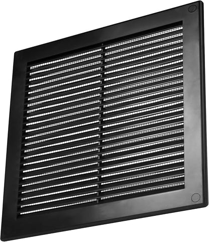 Vent Systems 8" x 8" Black Plastic Soffit Vent Cover - Image 7