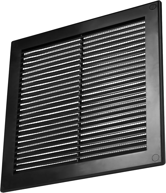 Vent Systems 10'' x 10'' Inch Black Soffit Vent Cover - Image 7