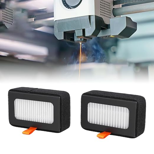 WALFRONT 2PCS Activated Carbon Filter 3D Printer Filter - Image 9