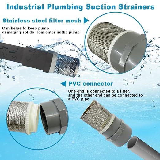 2.5 inch Stainless Steel Filter DN65/2.5" Suction Strainers Used to Remove - Image 5