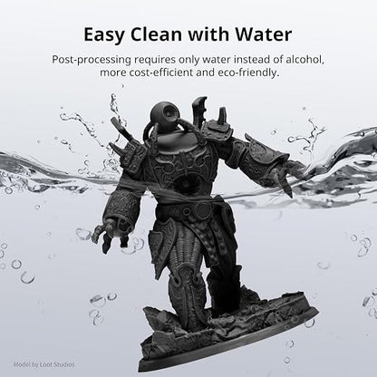 ANYCUBIC Water Washable 3D Printer Resin 2.0, 405nm High Precision UV-Curing 3D - Image 2