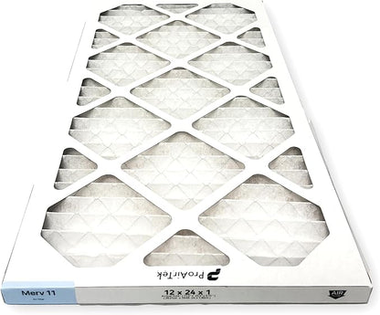 Proairtek AF12241M11SWH Model 12x24x1 Pack of 4 Air Filters, MERV 11; Ideal - Image 3