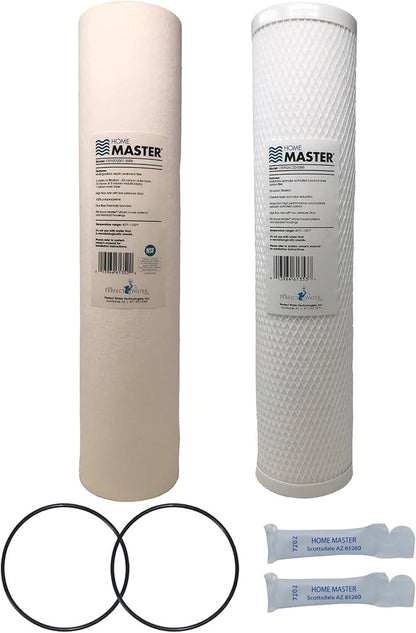 Home Master Whole House 4-Layer Sediment 25 Down to 1 Micron, Radial Flow GAC by HomeMaster