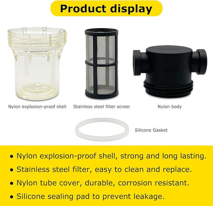 1/2" Female NPT in-Line Strainer - Image 4
