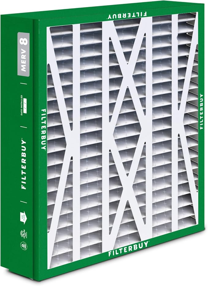 Filterbuy 21x27x5 Air Filter MERV 8 Essential Dust & Allergy Defense, Pleated - Image 9