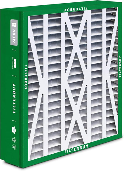 Filterbuy 21x27x5 Air Filter MERV 8 Essential Dust & Allergy Defense, Pleated - Image 9