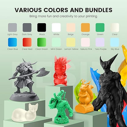 SUNLU 3D Printer Resin 1kg, Fast Curing Standard 3D Resin - Image 5