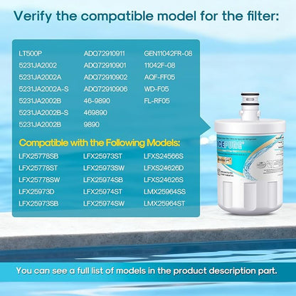 ICEPURE Alkaline 5231JA2002A Refrigerator Water Filter Replacement - Image 2
