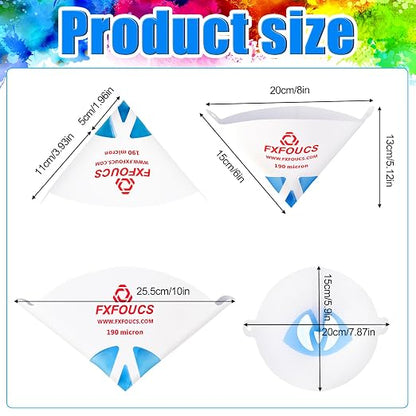 100 Pack of Premium Paint Strainers - Image 3