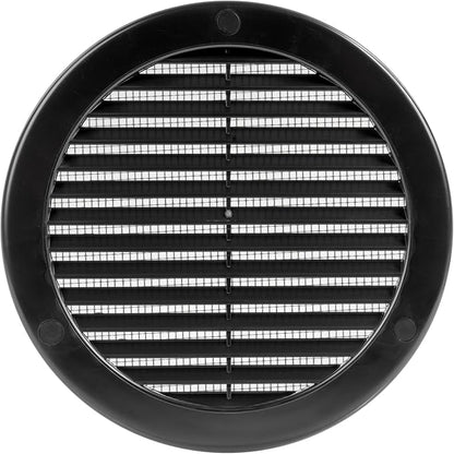 Vent Systems 6" Inch Black Soffit Vent Cover by VentSystems