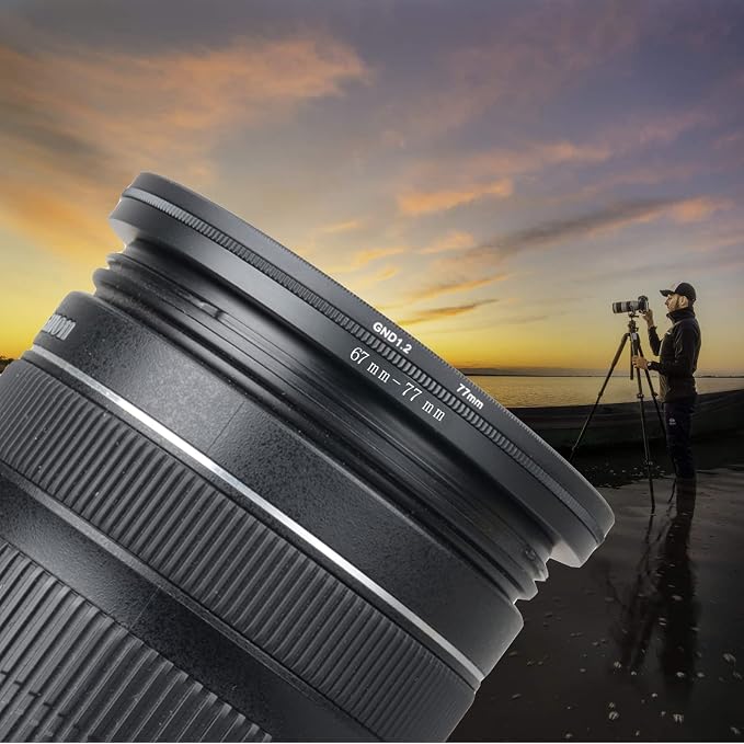 55mm to 82mm Step-Up Ring Filter Adapter, Metal Ring Step-Up Rings Adapter - Image 5
