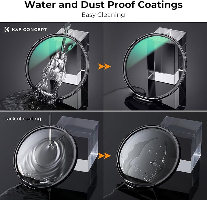 K&F CONCEPT 49mm Ultra-Low Reflectivity Circular Polarizers Filter 28 - Image 7
