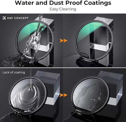 K&F CONCEPT 46mm Ultra-Low Reflectivity Circular Polarizers Filter 28 - Image 7
