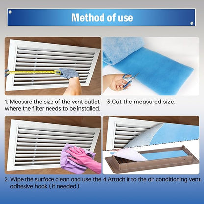 Air Vent Filter, HVAC Vent, Compression Packing - Image 6