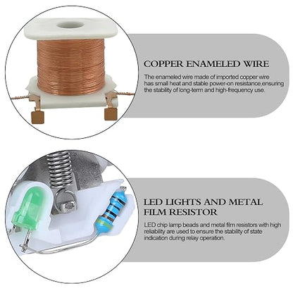 Electromagnetic Power Relay, 14-Pin 5 AMP 12V DC Relay Coil - Image 4