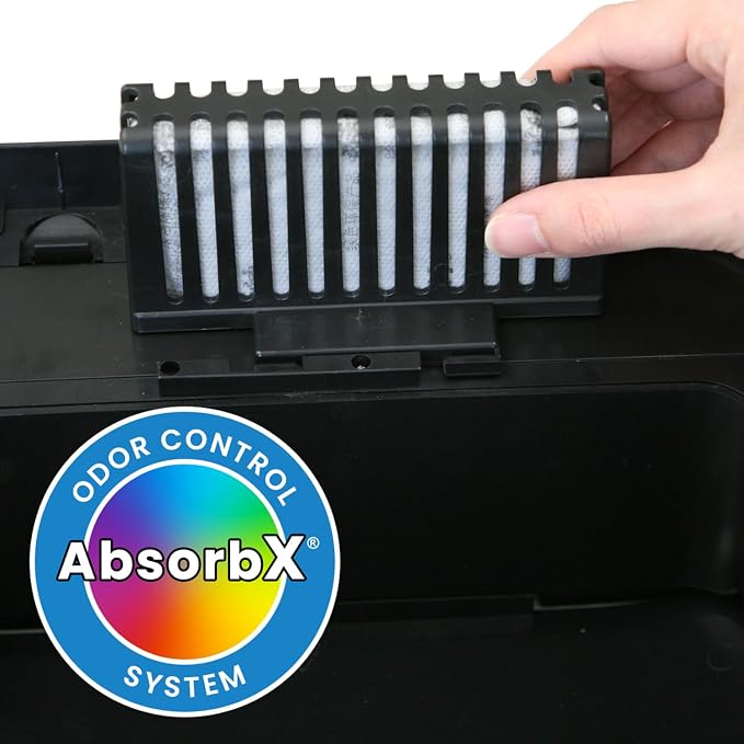 iTouchless Official AbsorbX 3-Pack Trash Can Odor Filter All Natural Activated - Image 6