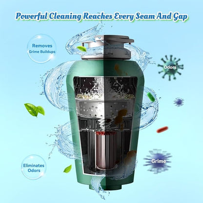 Garbage Disposal Cleaner Deodorizer Tablets-24 Pack Deep Cleaning Disposer - Image 4
