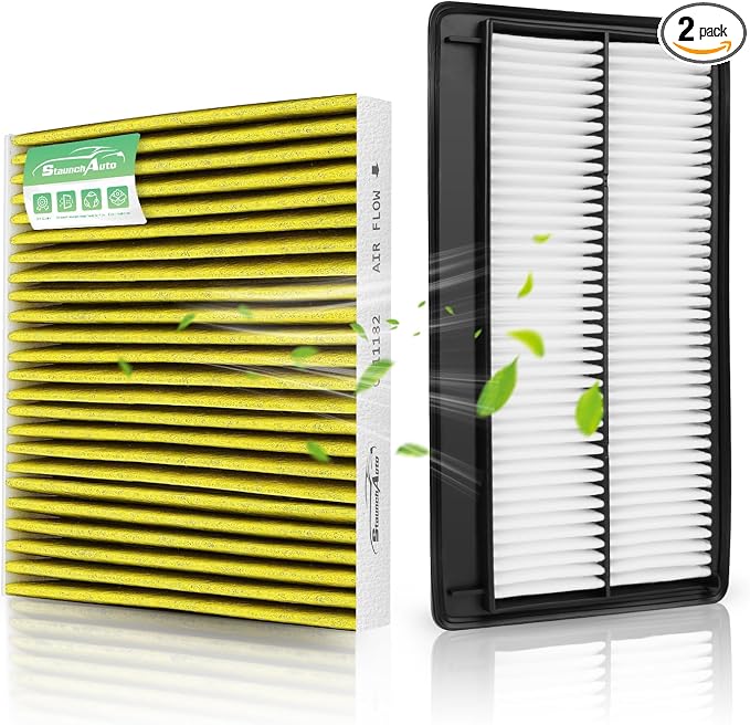 Engine and Cabin Air Filter Combo by StaunchAuto
