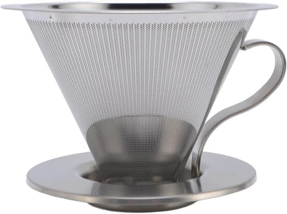 316 Stainless Steel Pour Over Coffee Dripper - Image 6