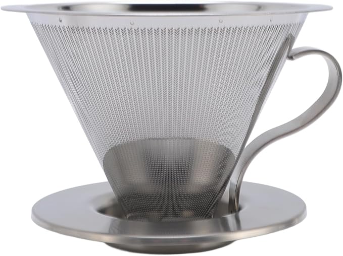 SIXRUN Portable Stainless Steel Cone Coffee Filter, Optimal Extraction - Image 5