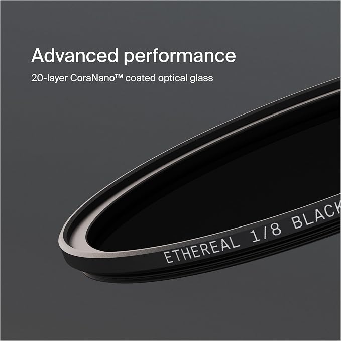 Urth 77mm Magnetic Ethereal Black Mist ⅛ Diffusion Lens Filter - Image 4
