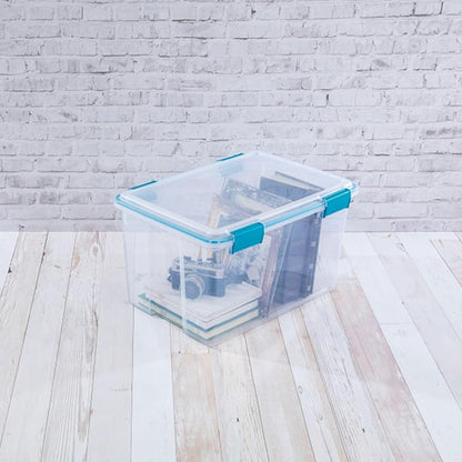 Sterilite 12-Pack Gasket Box, Weather-Resistant Storage Bins - Image 7