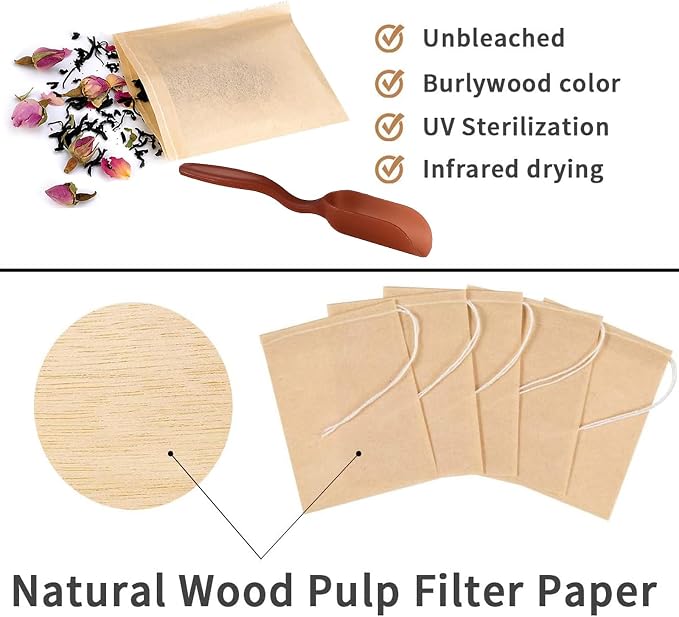 300pcsTea Filter Bags, Tea Bags - Image 5