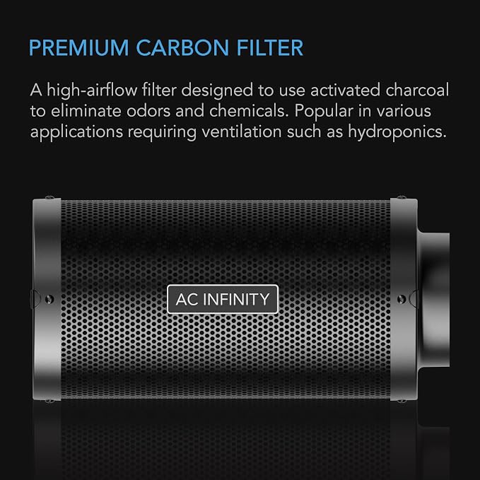 AC Infinity Air Carbon Filter 6" - Image 2