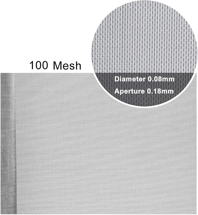 Stainless Steel Woven Wire Mesh Stainless Steel Wire Mesh 100 Mesh Filter - Image 2