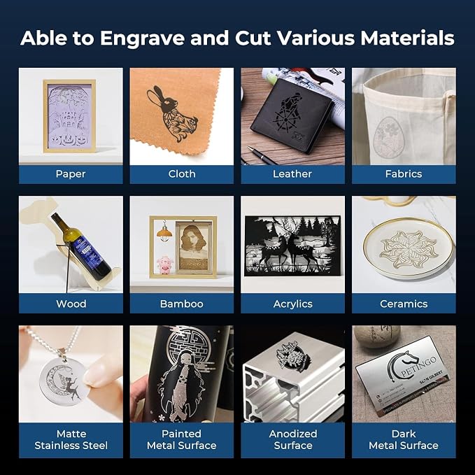 Creality Falcon 10W Laser Engraver, - Image 7