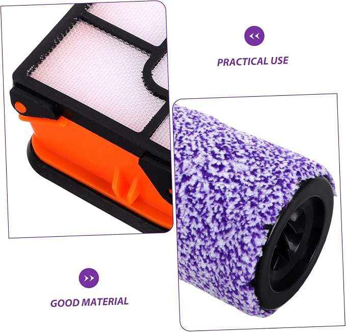 VALICLUD Shark Floor Scrubber Accessory Replacement Filter Brush Roller - Image 8