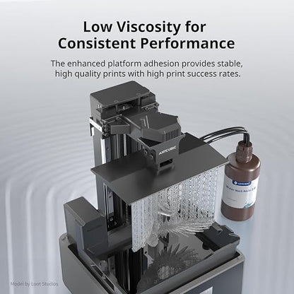 ANYCUBIC Water Washable 3D Printer Resin, 405nm High Precision UV-Curing 3D - Image 7