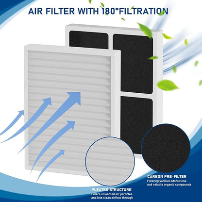 4 Pack 30920 Air Filter Replacement MERV-13 Compatible - Image 2