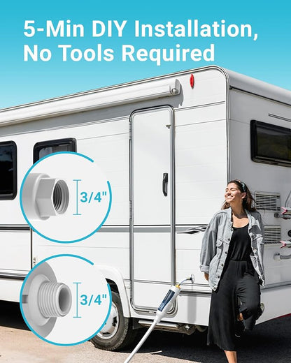 AQUA CREST RV Water Filter, RV Inline Water Filter - Image 7