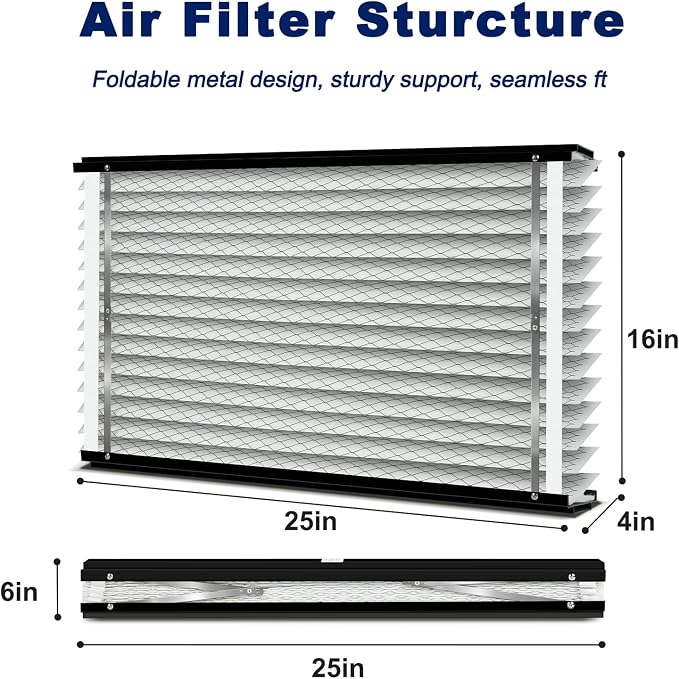2-Pack 410 Air Filter Replacement Compatible - Image 2
