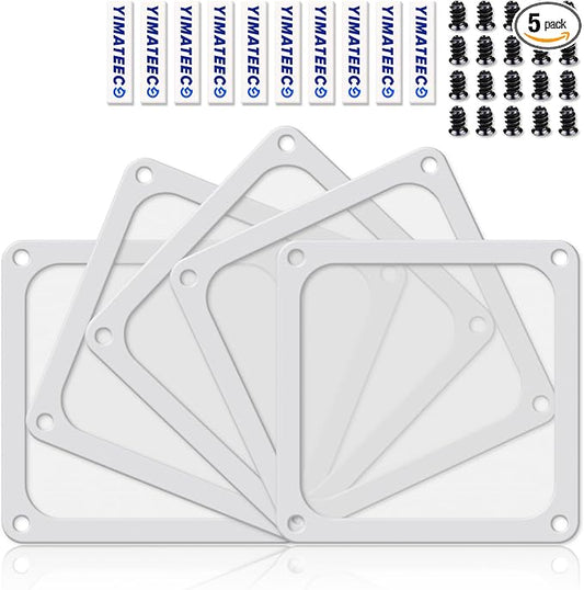 Dust Filter PC 120mm for Computer Cooler/PSU/Routers Nylon 80 Mesh, Magnetic by YIMATEECO
