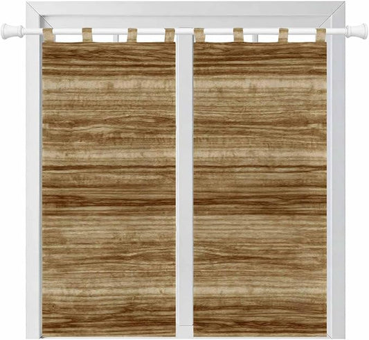 Vintage Western Living Room Curtains 84 Inch Length, Window Curtains Tab Top by Unknown