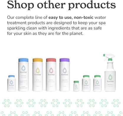 ecoone Filter Cleaner All-Natural Spa & Hot Tub Filter Cleaner | Foam-Free - Image 6