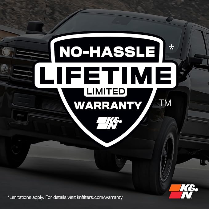 K&N High-Flow Original Lifetime Engine Air Filter: Increase Performance - Image 8