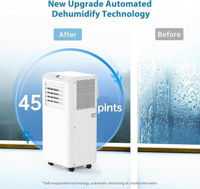 8000 BTUs Portable Air Conditioner - Image 4