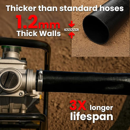 XtremepowerUS Backwash Hose Extra Heavy-Duty Pool Drain Hose 1.5" x 100 ft – 47 - Image 2