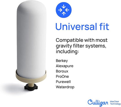 Culligan MaxClear 7” Gravity Water Filter Replacement Compatible - Image 2