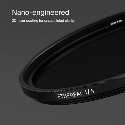 Urth 77mm Ethereal Black Mist ¼ Diffusion Lens Filter - Image 4