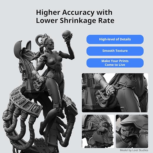 ANYCUBIC ABS-Like Resin 3.0, Upgraded 14K 3D Printer Resin - Image 5