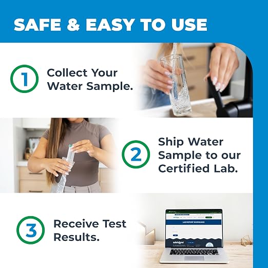 Safe Home® GLYPHOSATE in Water Test Kit – Classified as a Carcinogen by The - Image 3