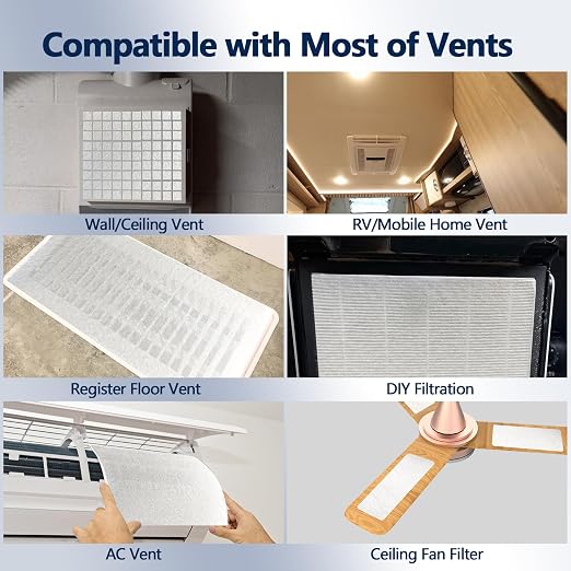 MERV 8 Air Vent Filters 20x100 Inch, Cut to Size Air Filter Material, - Image 5