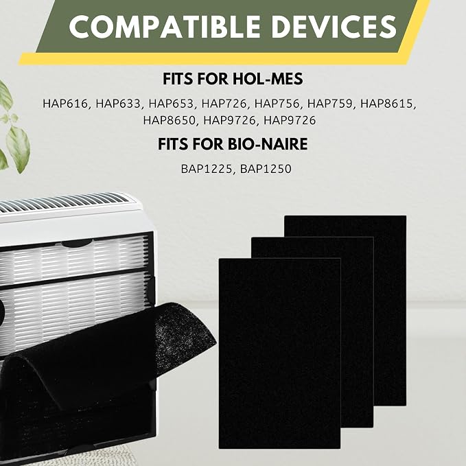 Nispira Carbon Pre Filters Replacement Compatible - Image 4